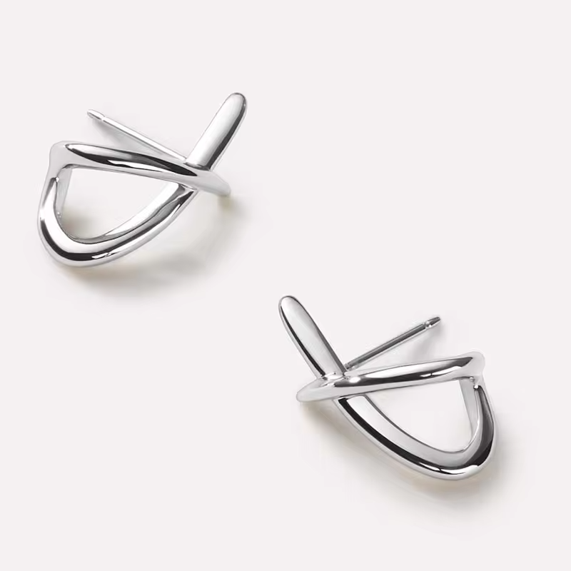 Gold Earrings for Women Trendy Gold Stud Earrings Dainty Earrings Simple Silver Earrings Hypoallergenic Earring for Women Gifts