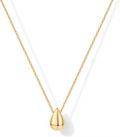 Gold/Silver Plated Pear Pendant Necklace for Women | Tear Pendant Necklaces Drop Pedant Necklace for Women Birthday Gift